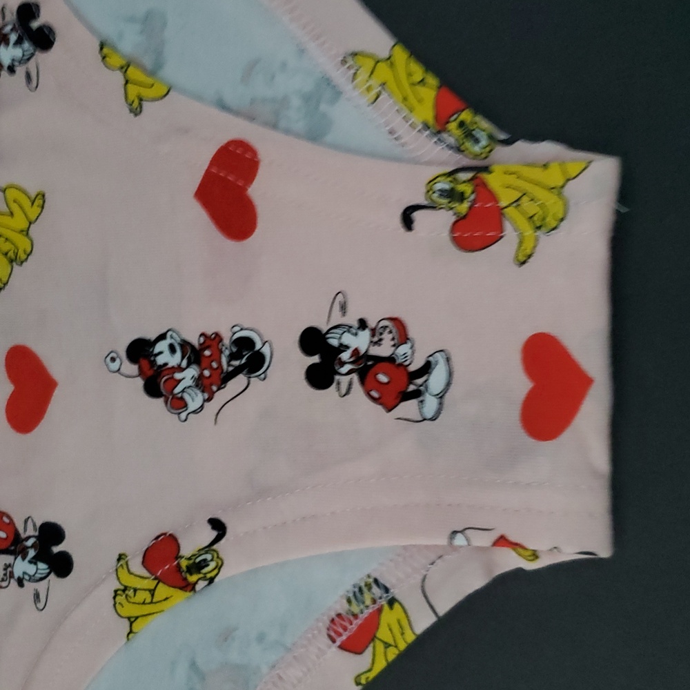 Disney NWT Minnie Mouse Pink and Gray Underwear Set Size M Adult - Picture 4 of 7